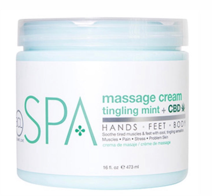 BCL SPA Tingling Mint Massage Cream
