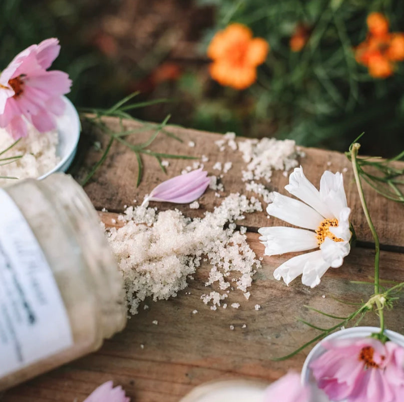 WILDFLOWER Organic Raw Sugar Scrubs