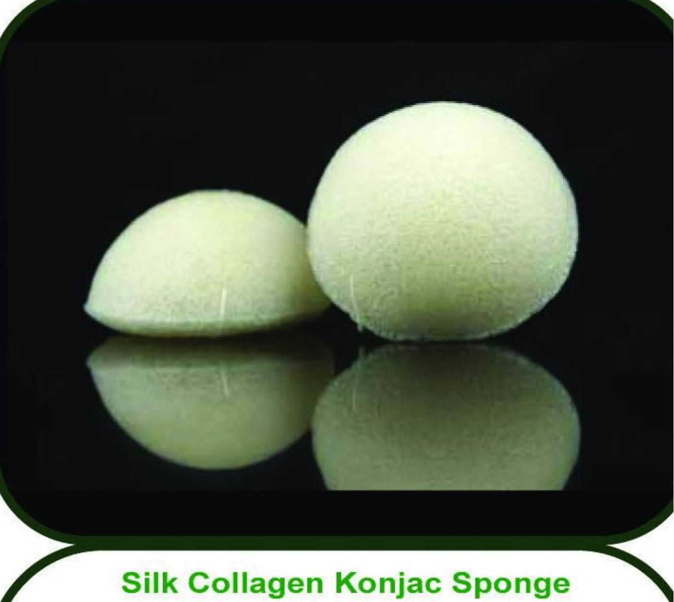 KONJAC Sponge Silk Collagen