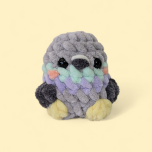 pigeon crochet plushie