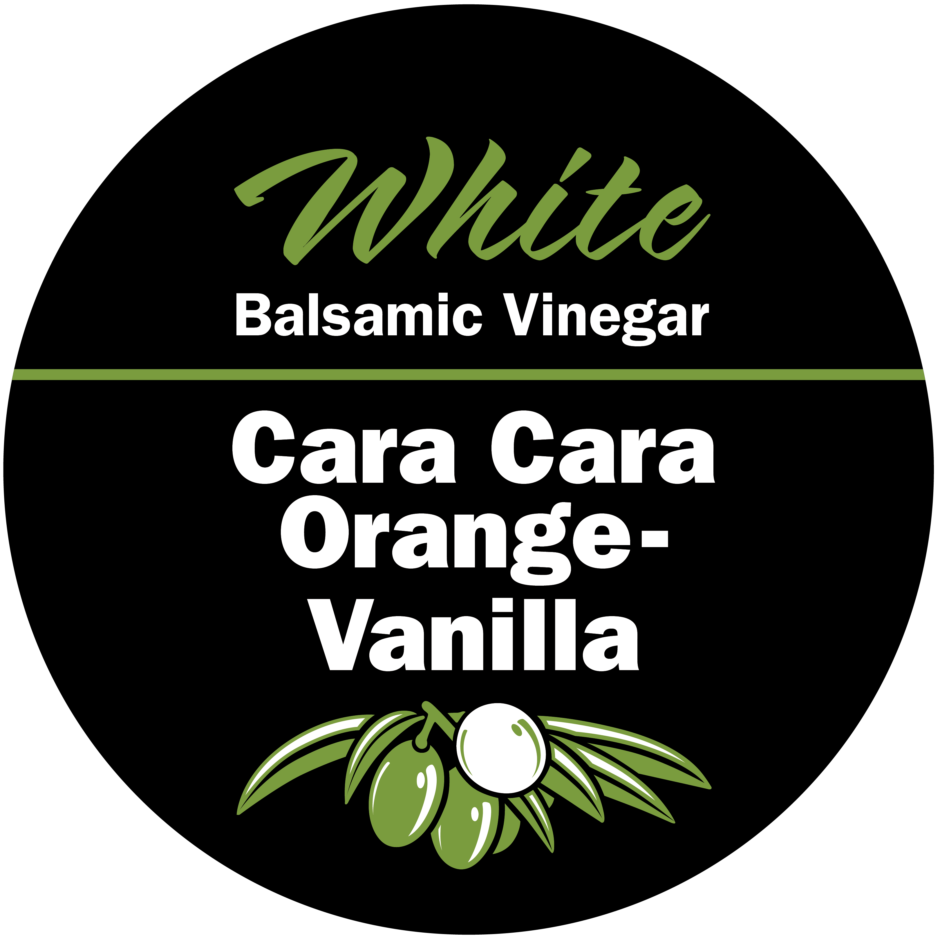 Cara Cara Orange-Vanilla White Balsamic Vinegar
