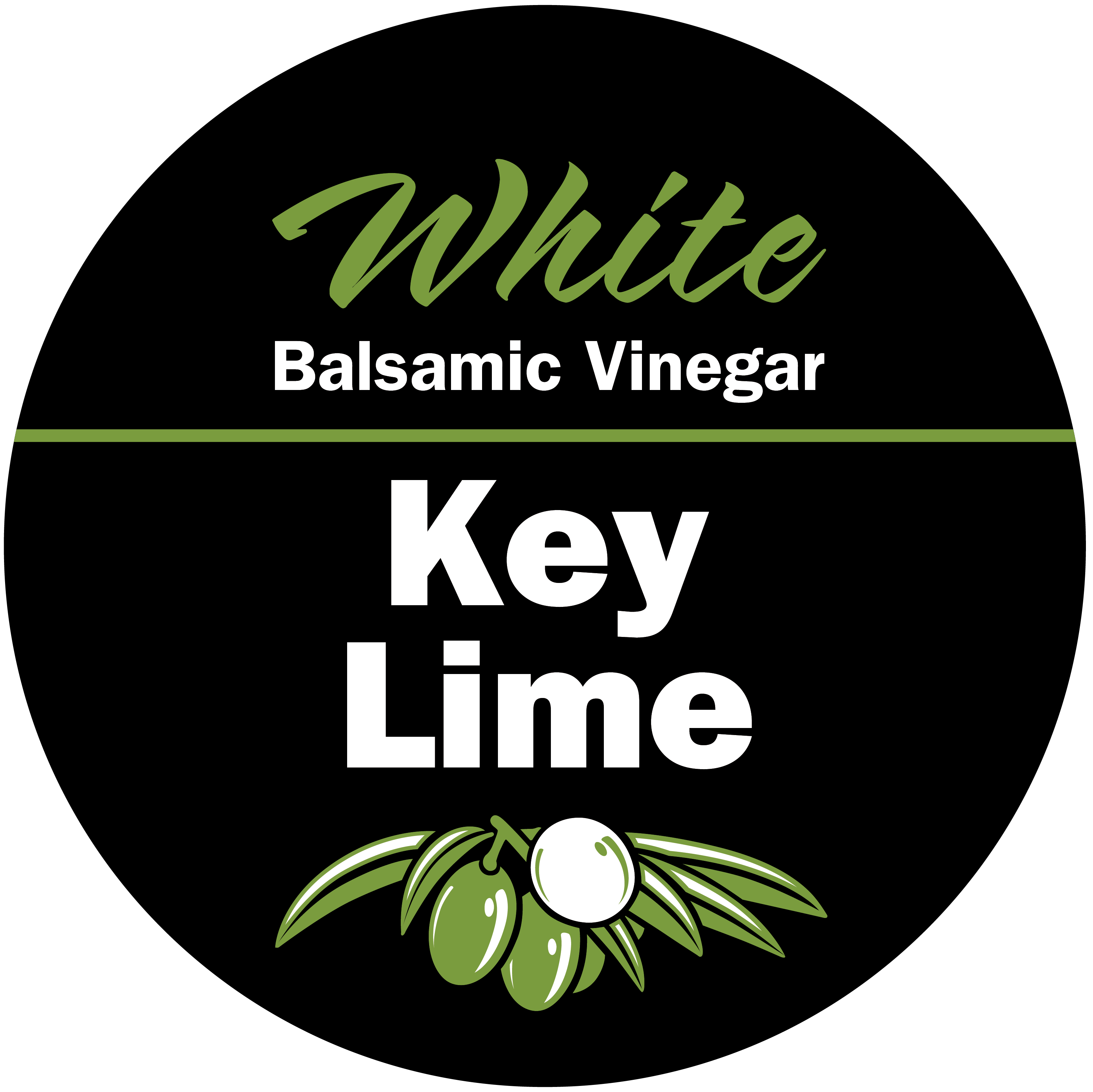 Key Lime White Balsamic Vinegar