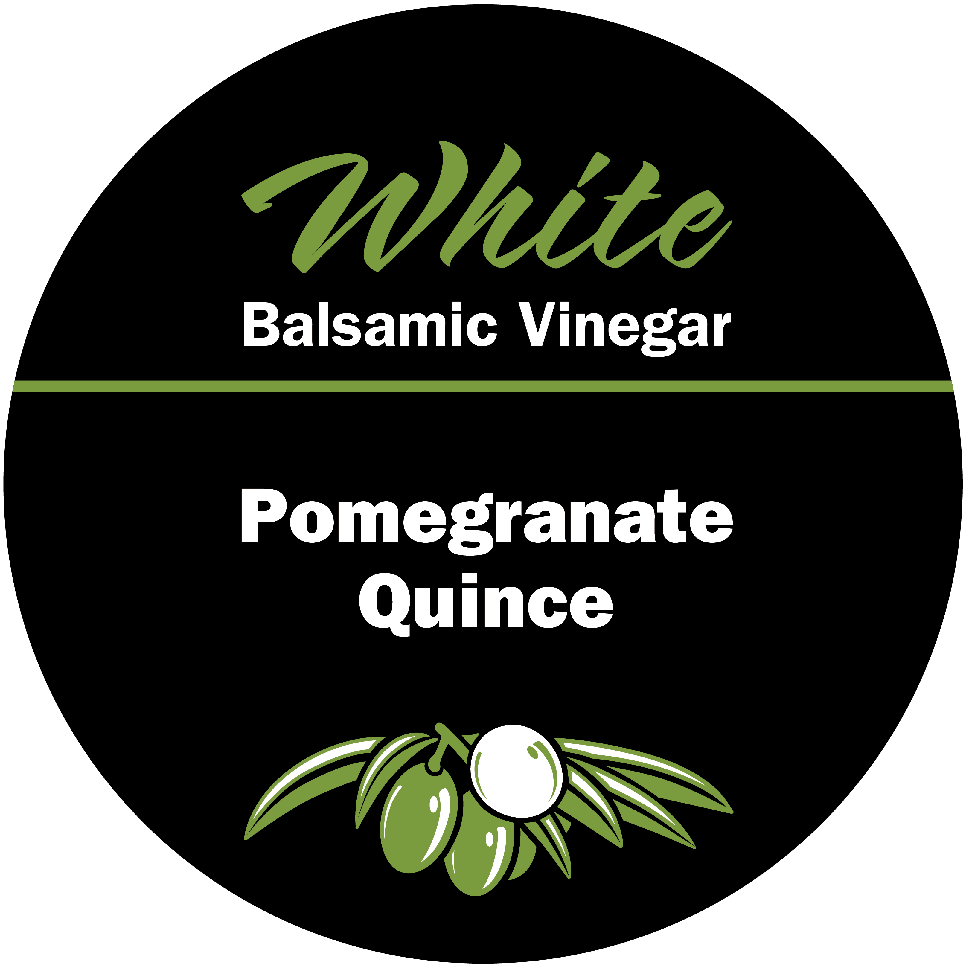 Pomegranate Quince White Balsamic Vinegar