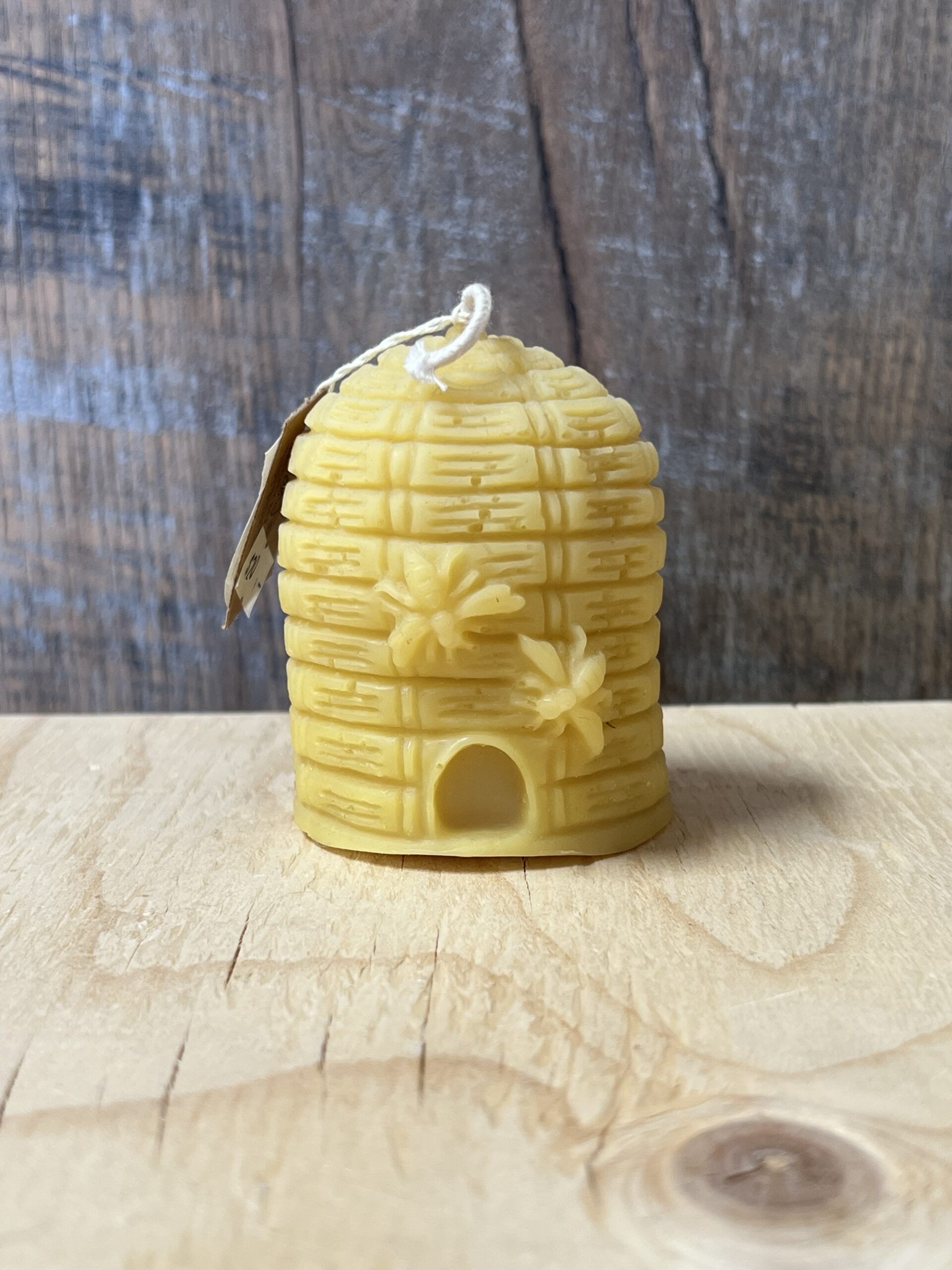 Beeswax Beehive Candle
