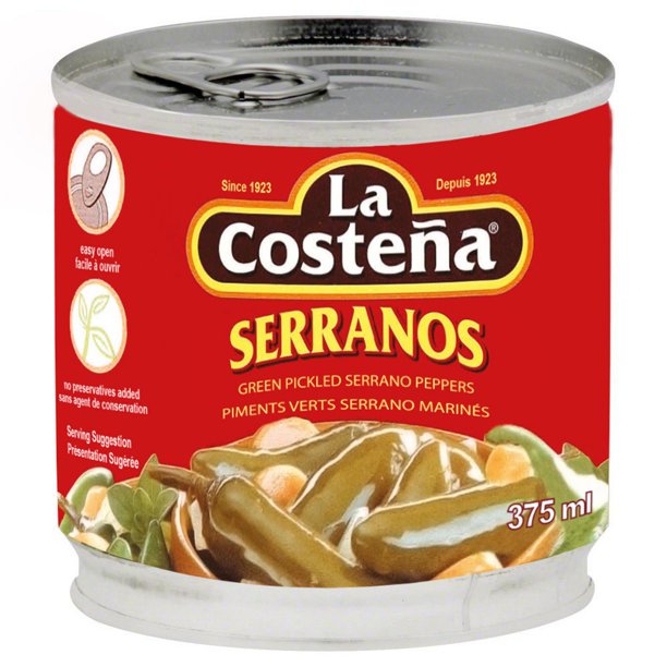 La Costeña Serrano Peppers