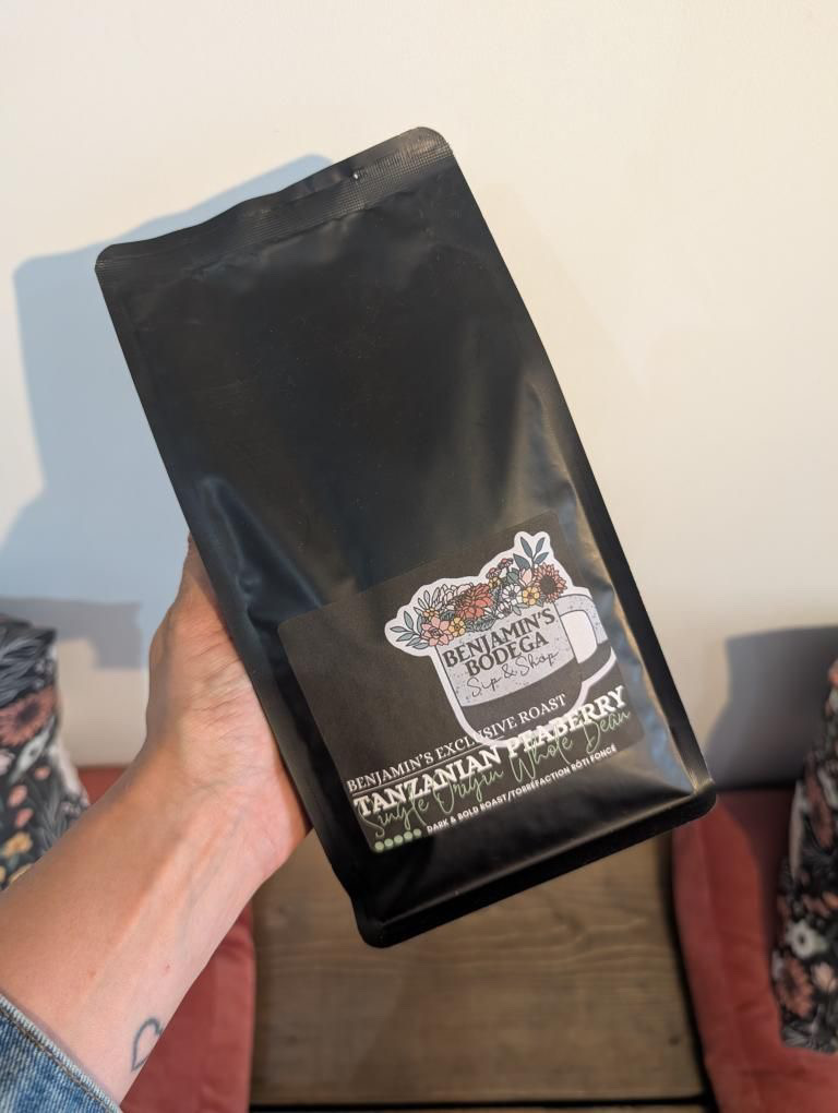 Benjamin’s Bodega Exclusive : Tanzanian Peaberry Single Origin Whole Bean Coffee