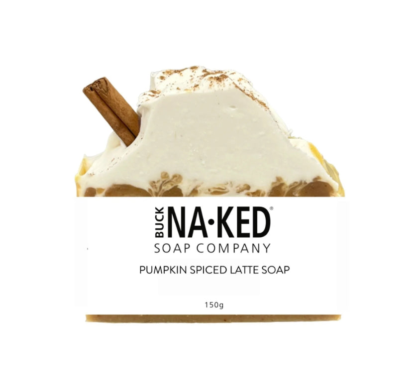BUCK NAKED Pumpkin Spiced Latte Soap