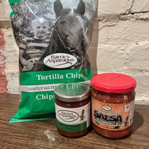 Salsa and chips