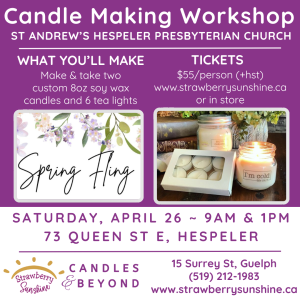 St Andrew's - Candle Making Workshop