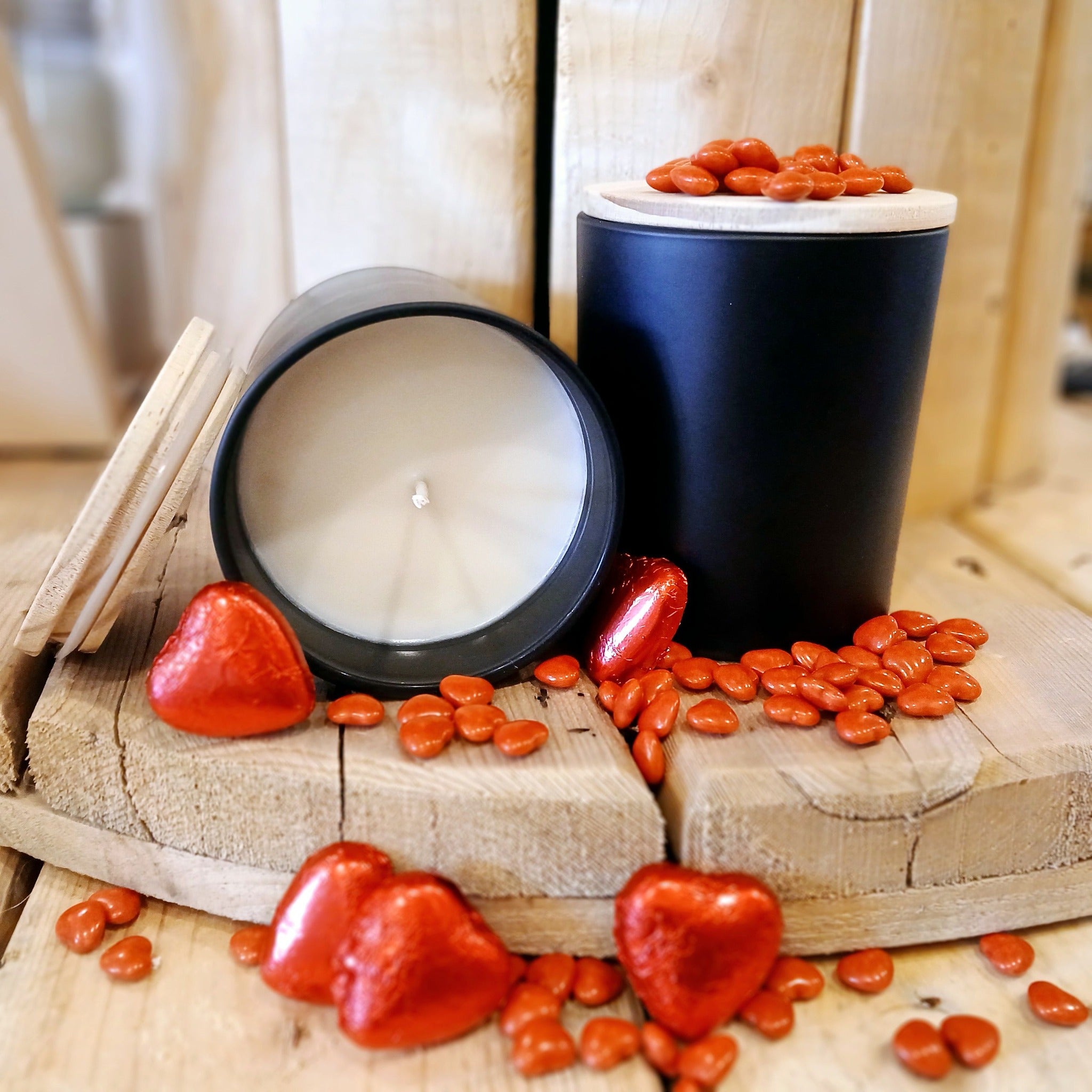 Matte Black Candle