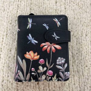 Small Floral and Bird Patterned Wallet