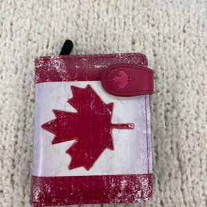 Small Canadian Flag Wallet