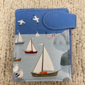 Small Coastal Sailing Scene Wallet