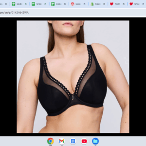 Twist Vivgirl Half-padded Plunge Bra