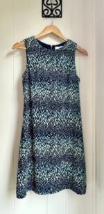 diamond pattern dress