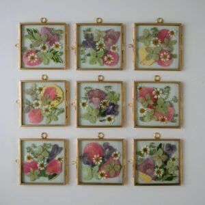 Pressed Flower Ornament Workshop